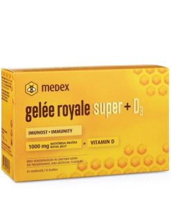 Alternative view of Medex Gelee Royale Super Matična Mliječ 1000mg + Vitamin D3 10 ampula