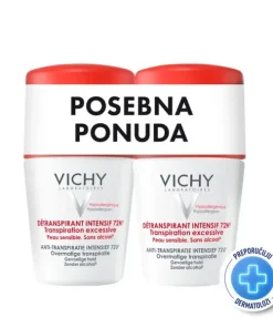 Alternative view of Vichy Dezodorans roll-on Stress resist DUO PACK