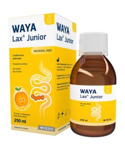WAYA Lax Junior sirup 250 ml, Zatvor – opstipacija kod djece