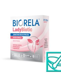Alternative view of BIORELA LADYBIOTIC caps a10
