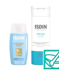 ISDIN FUSION WATER MAGIC SPF50 50ml+AFTER SUN los.