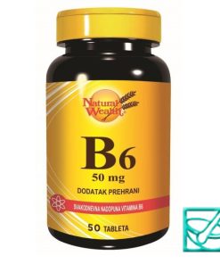 NATURAL WEALTH VITAMIN B6 tbl a50