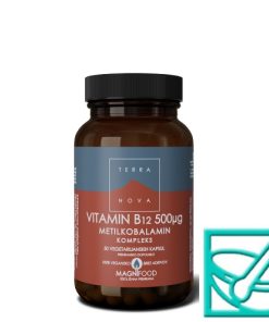 Alternative view of TERRANOVA VITAMIN B12 500mcg caps a50
