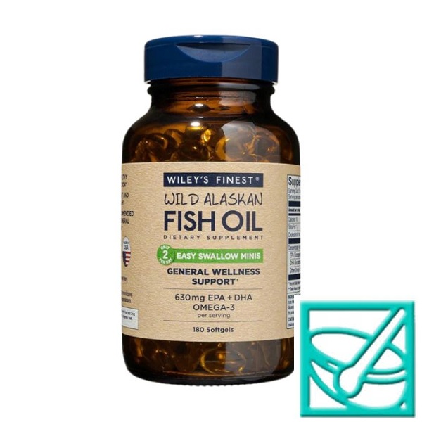 WILEY’S FINEST WILD ALASKAN FISH OIL EASY SWALLOW MINIS caps a60 - Slika 2