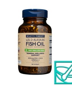 WILEY’S FINEST WILD ALASKAN FISH OIL EASY SWALLOW MINIS caps a180
