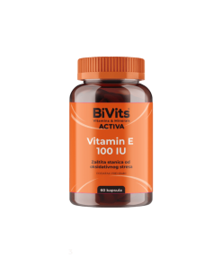 Alternative view of BiVits Vitamin E 100 IU, 60 tableta