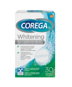 Corega Whitening, 30 tableta