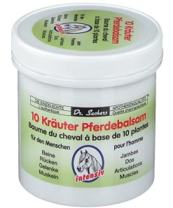 Dr. Sachers Biljni gel “konjski” sa 10 trava 250 ml – Za mišiće, zglobove, leđa i noge