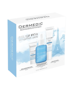 Dermedic Hydrain3 Hialuro serum, 30 ml + krema oko očiju, 15 ml + krema za dubinsku hidrataciju, 2,5 ml