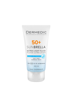 Alternative view of Dermedic Sunbrella ultra light fluid SPF 50+ 40 ml – hidratantna zaštita za suhu i normalnu kožu
