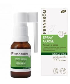 PRANAROM, AROMAFORCE SPREJ ZA GRLO 15 ML
