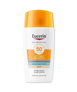 Eucerin Sun Hydro-Protect tonirana krema za lice SPF50 – Light, 50 ml