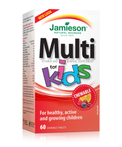 Alternative view of Jamieson Multivitamini i minerali za djecu, tablete za žvakanje