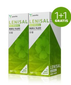 Alternative view of Yasenka Lenisal Herbal Bijeli sljez sirup, 1+1 gratis