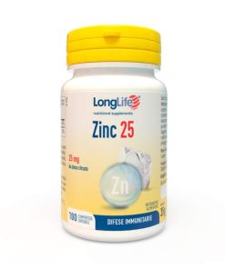 Alternative view of Long Life Cink 25 mg tablete