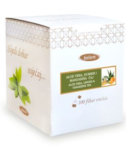 Čaj Aloe vera, Đumbir i Mandarina – Maxi Pakiranje, 100 filtar vrećica