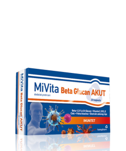 MIVITA Beta Glucan AKUT KAPSULE, HAMAPHARM