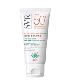 SVR Sun Secure Ecran mineralna krema u boji za suhu kožu SPF50+