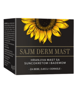 Alternative view of Sajm Derm Mast za njegu kože sklone atopijskom dermatitisu, 150 ml
