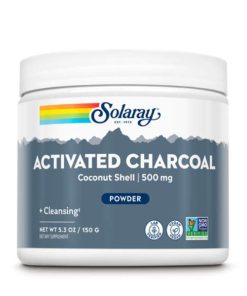 Alternative view of Solaray Activated Coconut Charcoal Powder 150 g