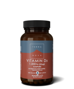 VITAMIN D3 1000 IU, kompleks TERRA NOVA