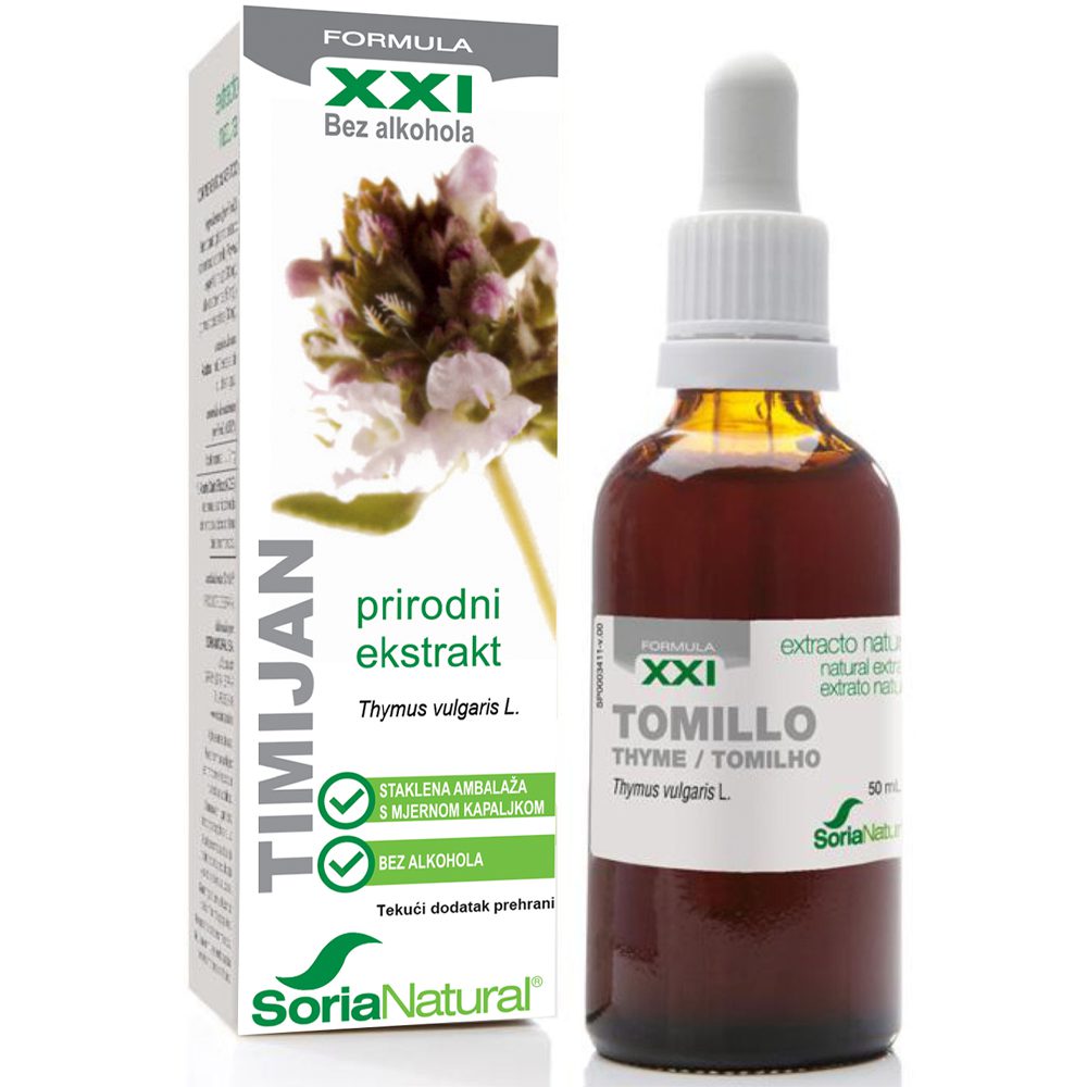 TIMIJAN PRIRODNI EKSTRAKT, 50 ml, SORIA NATURAL