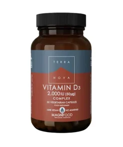 Alternative view of Terranova Vitamin D3 2000 IU Kompleks, kapsule