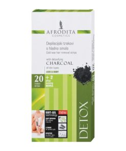 Afrodita Trake za Depilaciju s Hladnom Smolom Detox 20 kom