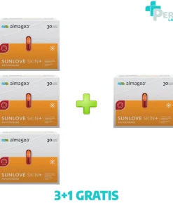 Alternative view of Almagea Sunlove Skin+ za Zaštitu Kože od Sunca 30 kapsula 3+1 GRATIS