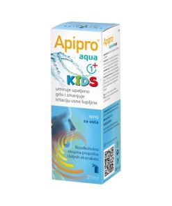 Alternative view of Apipharma Apipro Aqua Kids Sprej s Propolisom Bez Alkohola 20ml