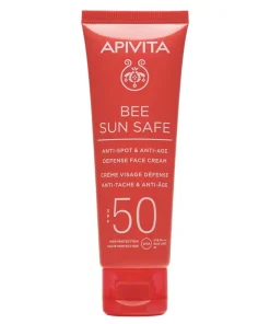 Apivita Bee sun Safe Krema za lice protiv mrlja i starenja SPF 50