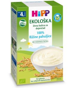 Alternative view of HIPP Bio Žitna Kašica, Rižine Pahuljice (Nakon 4. mjeseca)