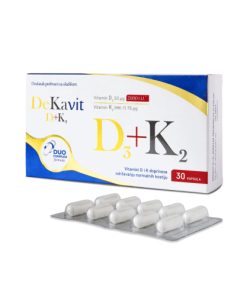 Sarmenta DeKavit Vitamini K2+D3 30 Kapsula + 10 Kapsula GRATIS