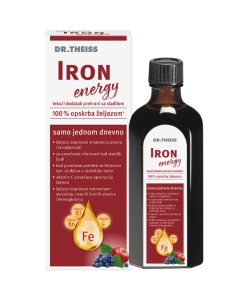 Alternative view of Dr. Theiss Iron Energy Tekuće Željezo s Biljnim Ekstraktima