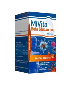 Hamapharm MiVita Beta Glukan 500 Kapsule 40kom