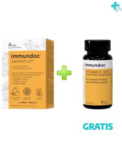 Alternative view of Immundoc AMINOFLU 10 Vrećica + Vitamin C GRATIS