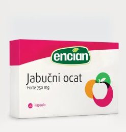 Alternative view of Encian Jabučni Ocat Forte 40 kapsula