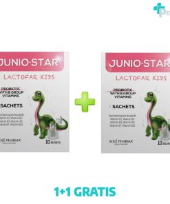 Junio-Star Lactofar Kids Boulardii i B Kompleks 1+1 GRATIS