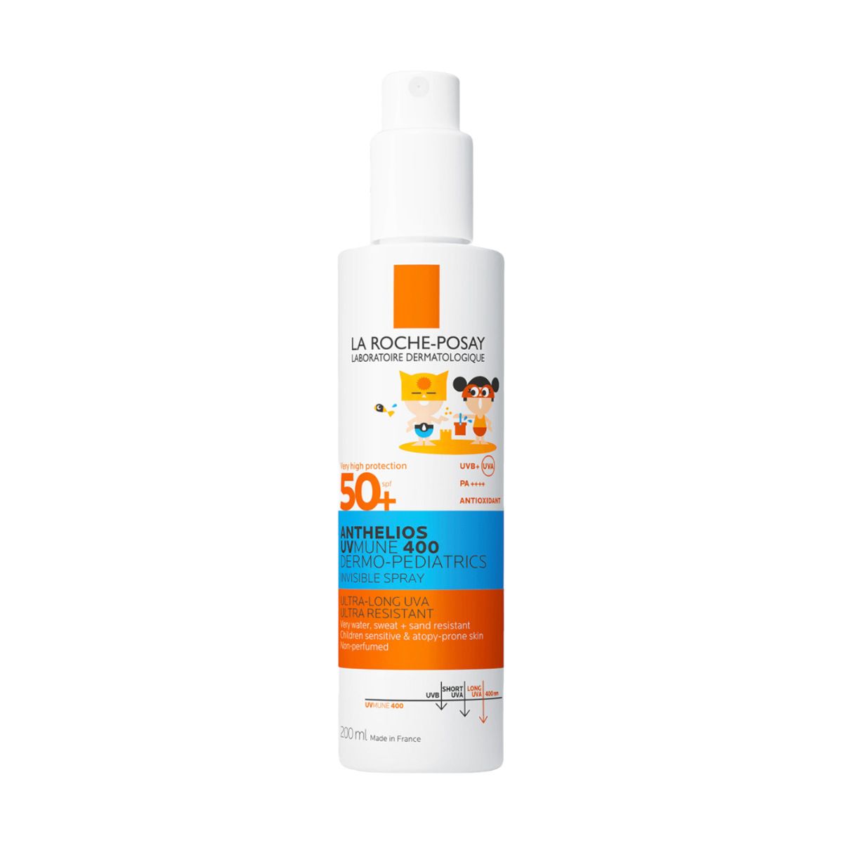 La Roche-Posay Anthelios UVMUNE 400 Dermo-Pediatrics Nevidljivi sprej za djecu SPF50+