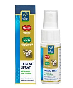 Alternative view of MANUKA PROPOLIS SPREJ 30 ml, Manuka sprej za grlo pruža trenutnu ciljanu njegu suhog, svrbežnog grla