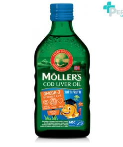 Alternative view of Möller’s Omega 3 Ulje Jetre Bakalara Tutti-Frutti 250ml