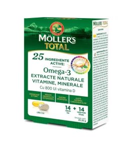 Möller’s Omega 3 Total Kapsule 14 kom i Tablete 14 kom