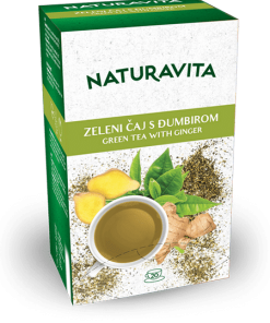Naturavita Zeleni Čaj s Đumbirom 20 vrećica