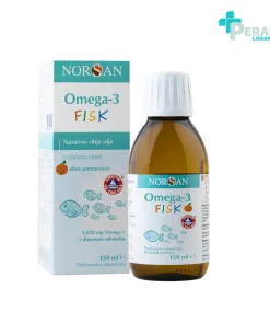 Alternative view of NORSAN Omega 3 Fisk Ulje s Okusom Naranče 150ml