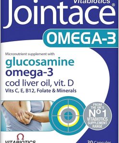 Alternative view of VITABIOTICS Jointace Omega-3 a30, Dodatak prehrani za održavanje hrskavice i kostiju