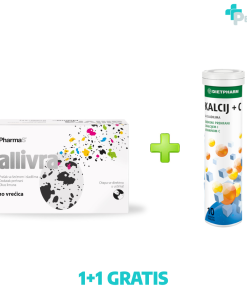 Alternative view of PharmaS Allivra kod Simptoma Alergija + Kalcij C GRATIS