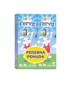 Alternative view of Salvit Fervit Kapi sa Željezom 30ml 1+1 GRATIS