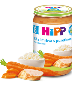 Alternative view of Hipp Kašica Riža i Mrkva s Puretinom 220g