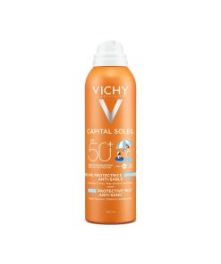 Vichy Capital Soleil Dječji sprej protiv priljepljivanja pijeska na kožu SPF 50+