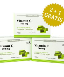 Vitamin C kapsule, 2+1 GRATIS